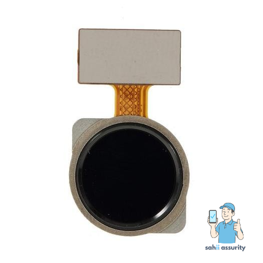 Fingerprint Sensor with Flex Cable for Xiaomi Redmi Note 7 Black thumbnail